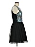 Unbranded 100% Polyester Argyle Blue Cocktail Dress Size 9 - photo 4