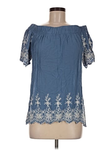 Pleione Short Sleeve Blouse (view 1)