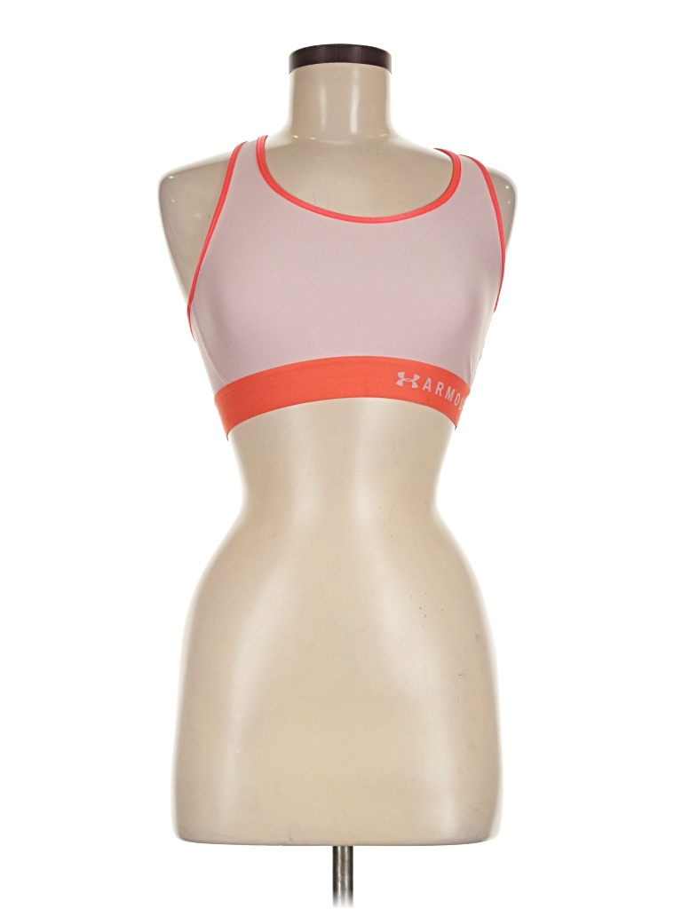 Pre-owned Under Armour Sports Bra In Orange