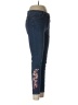 Ann Taylor Graphic Blue Jeans Size 8 Petite - photo 4