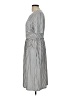 Merokeety Stripes Gray Casual Dress Size L - photo 5