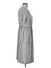 Merokeety Stripes Gray Casual Dress Size L - photo 4