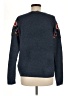 Charlie Floral Blue Pullover Sweater Size M - photo 2