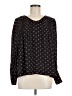Ann Taylor Black Long Sleeve Blouse Size M - photo 1
