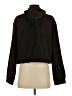 Zara 100% Polyester Solid Black Jacket Size S - photo 2