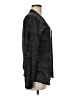 August Silk Black Cardigan Size M - photo 4