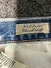 Assorted Brands 100% Cotton Stars Blue Denim Shorts Size 25 waist - photo 3