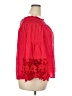 Lane Bryant Red 3/4 Sleeve Blouse Size 18 - 20 Plus - photo 4