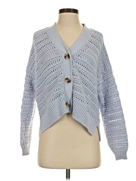 Madewell Tanfield Open-Stitch Cardigan Sweater (view 1)