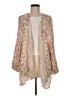 Billabong 100% Rayon Pink Kimono Size Med - Lg - photo 1