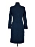 J. McLaughlin Solid Blue Casual Dress Size M - photo 2