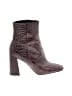 Sam Edelman Burgundy Ankle Boots Size 7 1/2 - photo 1
