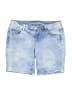 Celebrity Pink Blue Denim Shorts Size 9 - photo 1