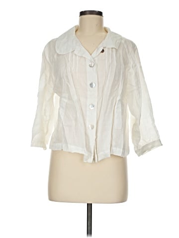 Weavz 3/4 Sleeve Button-Down Shirt (view 1)