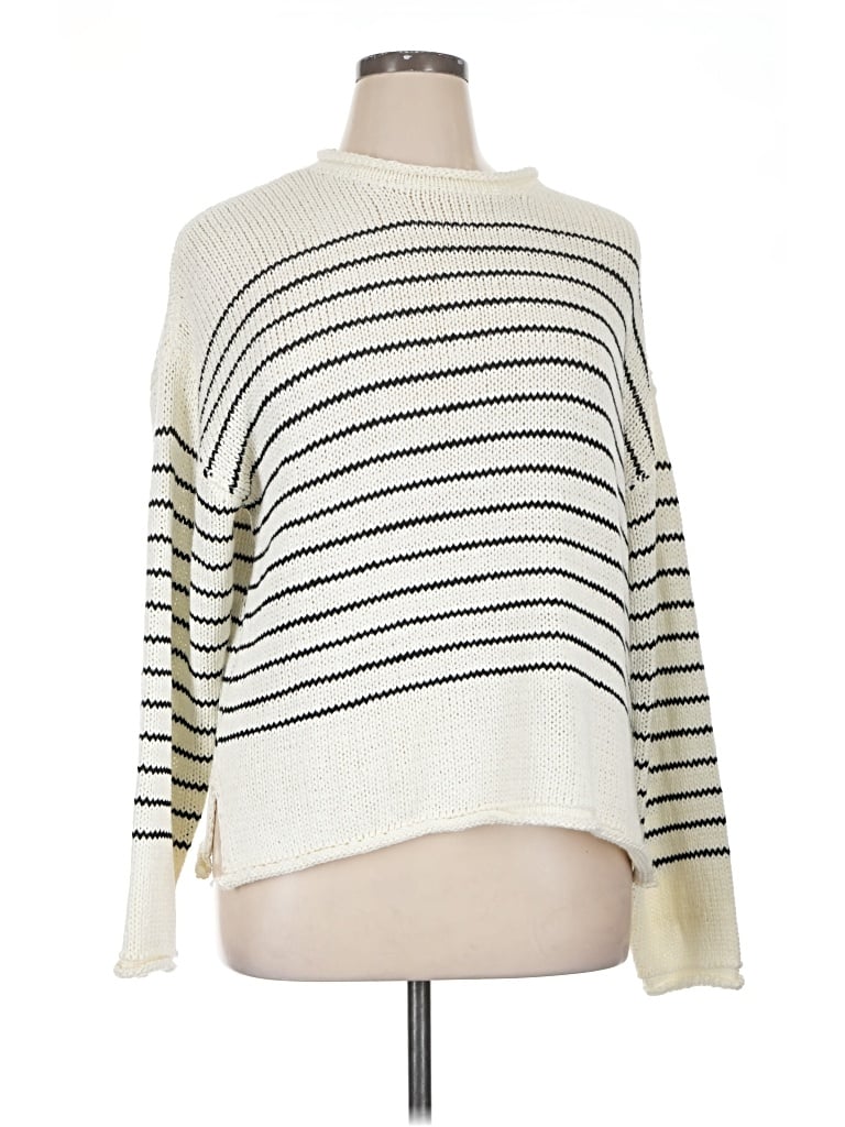 Pre-owned Rdi Pullover Sweater In Ivory