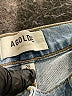 AGOLDE Hearts Blue Jeans Size 28 waist - photo 7