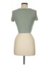 Zara Green Short Sleeve Top Size M - photo 2