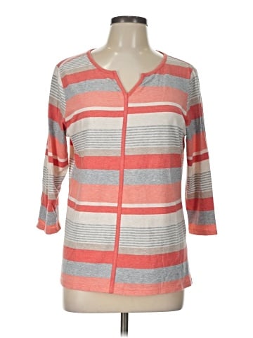 Christopher & Banks 3/4 Sleeve Top (view 1)