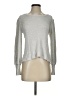 Velvet by Graham & Spencer Silver Pullover Sweater Size S - photo 1