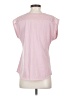 Van Heusen 100% Polyester Pink Short Sleeve Blouse Size XS - photo 2