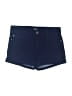 Celebrity Pink Solid Blue Shorts Size 9 - photo 1