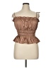 Mi ami Brown Sleeveless Blouse Size XL - photo 1