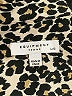Equipment 100% Polyester Animal Print Gold Long Sleeve Blouse Size L - photo 7