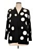 Chico's Polka Dots Black Cardigan Size XL - photo 1
