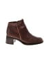 Bass 100% Leather Brown Ankle Boots Size 6 - photo 1