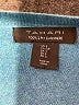 Tahari 100% Cashmere Teal Cashmere Pullover Sweater Size S - photo 7