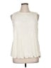 Soft Surroundings Ivory Sleeveless Blouse Size XL - photo 1