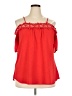 Lilian Red Sleeveless Blouse Size 2X - photo 1