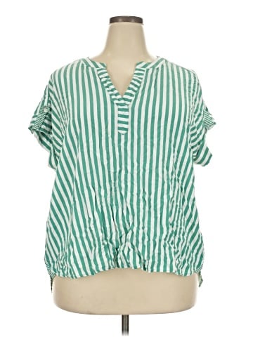 Jane and Delancey Short Sleeve Blouse (view 1)