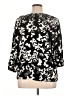 Talbots 100% Viscose Black 3/4 Sleeve Blouse Size XL - photo 2