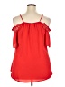 Lilian Red Sleeveless Blouse Size 2X - photo 2