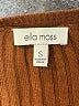 Ella Moss Brown 3/4 Sleeve Top Size S - photo 7