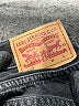Levi's 100% Cotton Black Denim Shorts Size 32 waist - photo 3