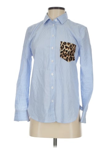 Equipment Long Sleeve Button-Down Shirt (view 1)