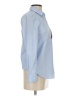 Equipment Animal Print Stripes Blue Long Sleeve Button-Down Shirt Size XS - photo 4