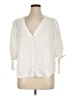 ELOQUII Ivory 3/4 Sleeve Blouse Size 16 Plus - photo 1