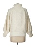 Fab'rik Solid Ivory Turtleneck Sweater Size L - photo 2