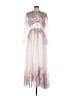 Assorted Brands 100% Polyester Ivory Cocktail Dress Size L - photo 1