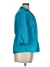 Cato 100% Cotton Teal 3/4 Sleeve Button-Down Shirt Size 14/16W - photo 4