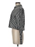 J.Crew Collection 100% Cotton Checkered-gingham Black Long Sleeve Blouse Size 6 - photo 5