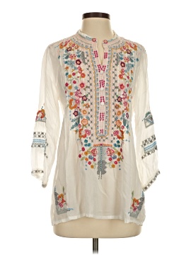 Johnny Was 3/4 Sleeve Blouse