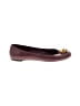 Alexander McQueen 100% Leather Burgundy Flats Size EU 38 - photo 1