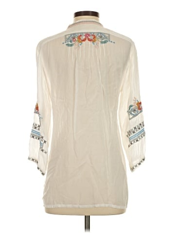Johnny Was 3/4 Sleeve Blouse (view 2)
