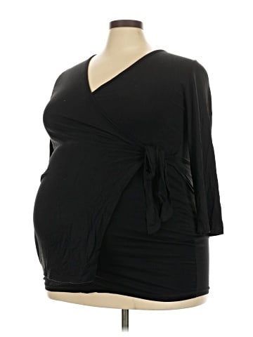 Oh! Mamma 3/4 Sleeve Top (view 1)