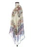 Johnny Was 100% Rayon Ivory Kimono Size S - photo 5