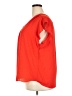 Chaus 100% Polyester Orange Short Sleeve Blouse Size XXL - photo 5